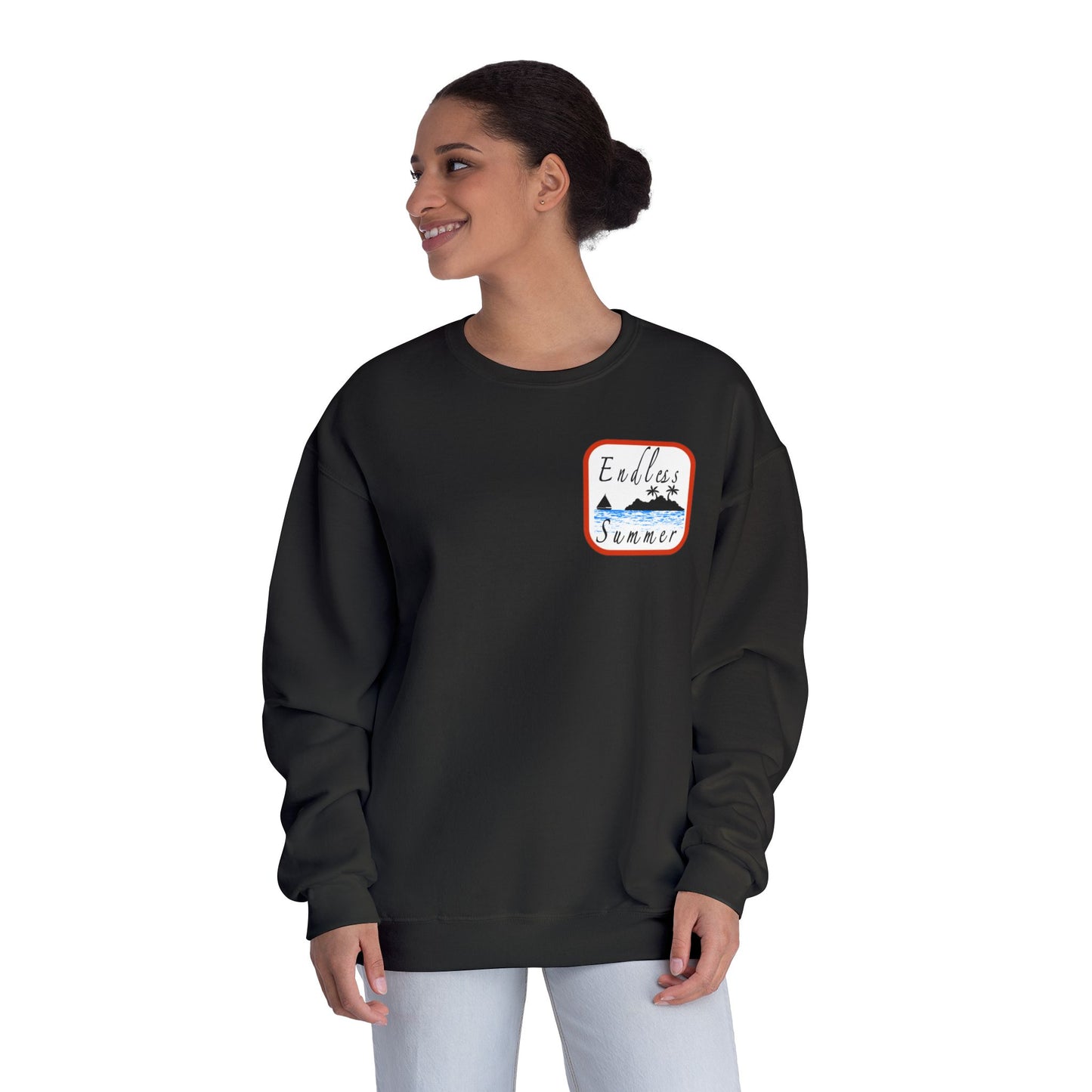 Endless Summer Unisex Crewneck Sweatshirt - Perfect for Beach Lovers and Casual Outings
