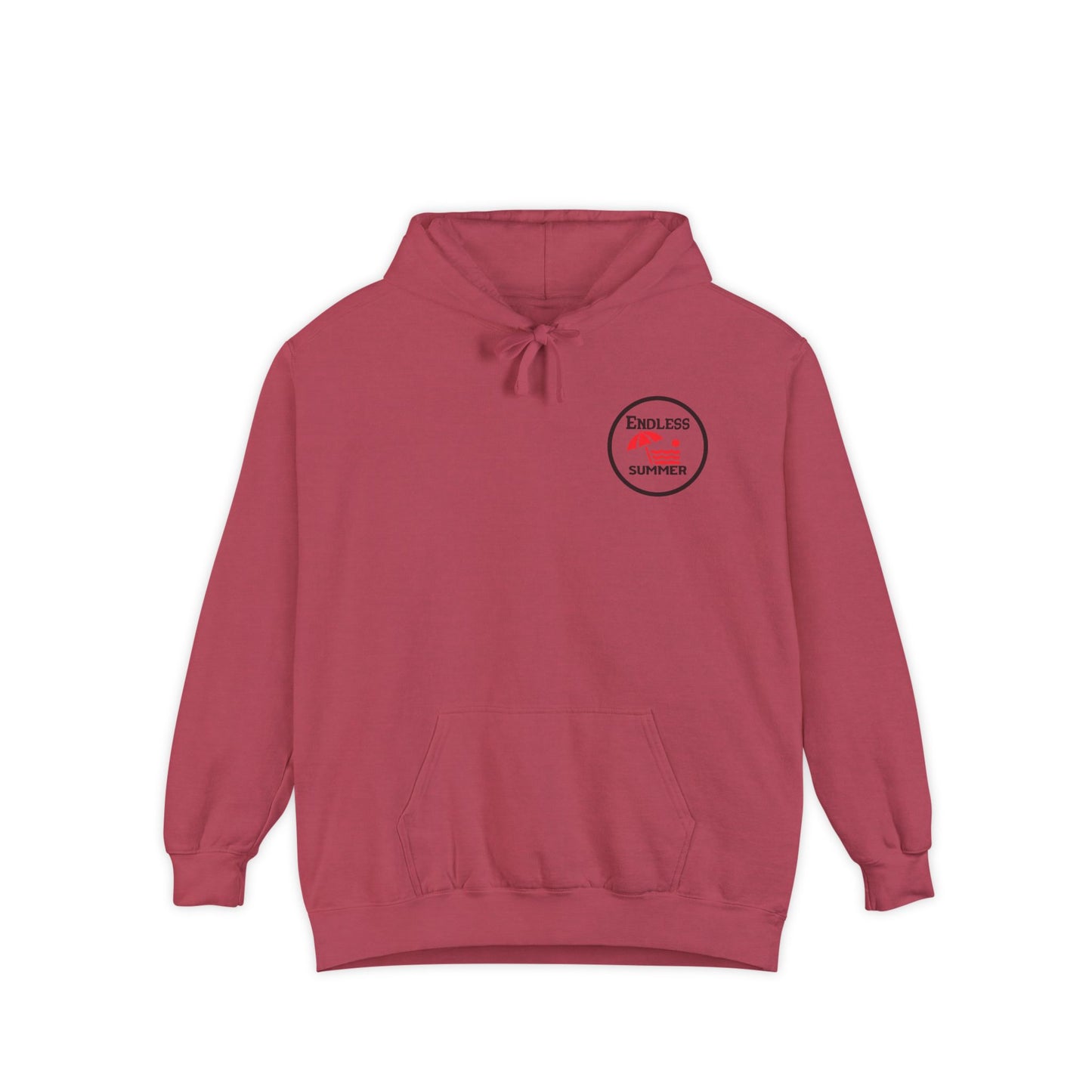 Endless Summer Unisex Garment-Dyed Hoodie - Cozy Beach Vibes