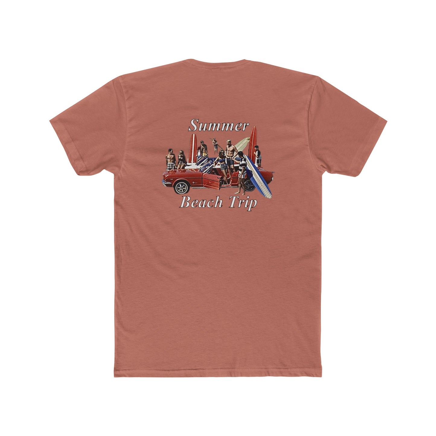 Summer Beach Trip Unisex Cotton Crew Tee