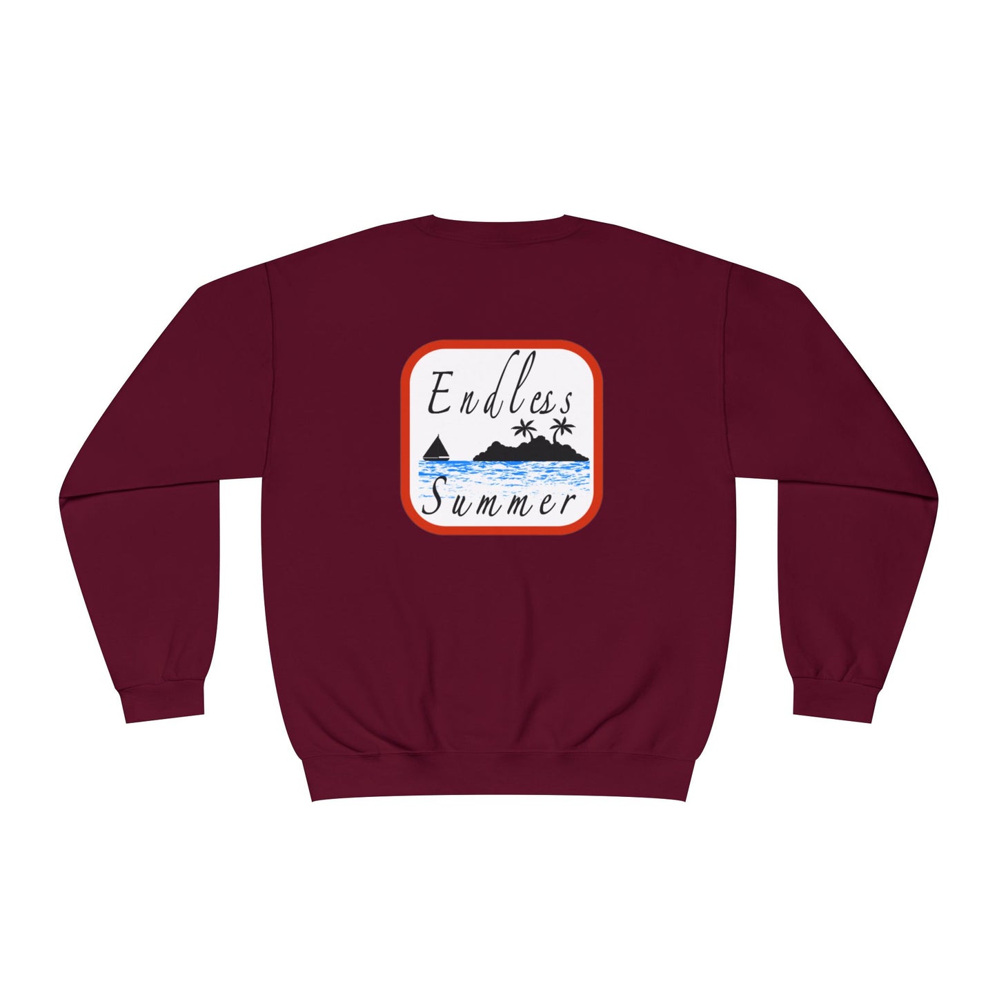 Endless Summer Unisex Crewneck Sweatshirt - Perfect for Beach Lovers and Casual Outings