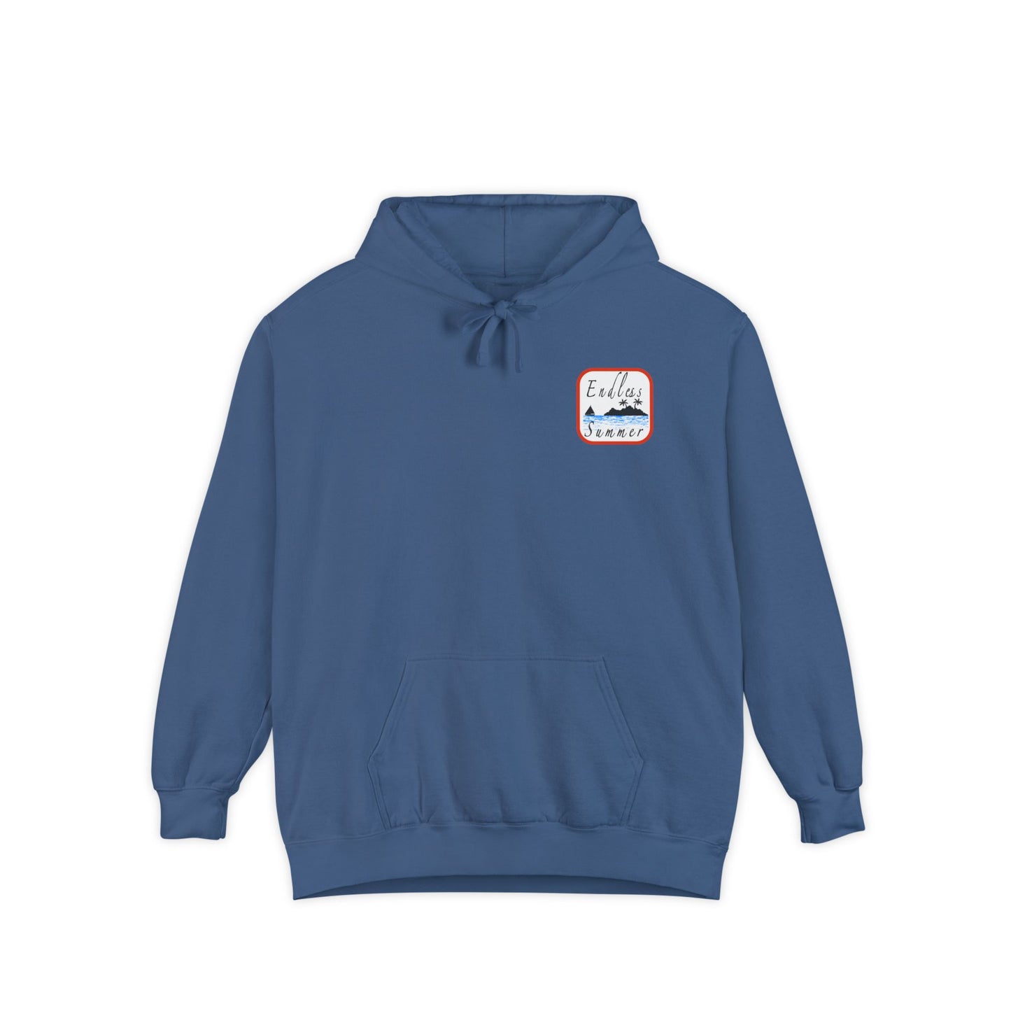 Endless Summer Hoodie - Unisex Garment-Dyed Apparel for Vacation Vibes
