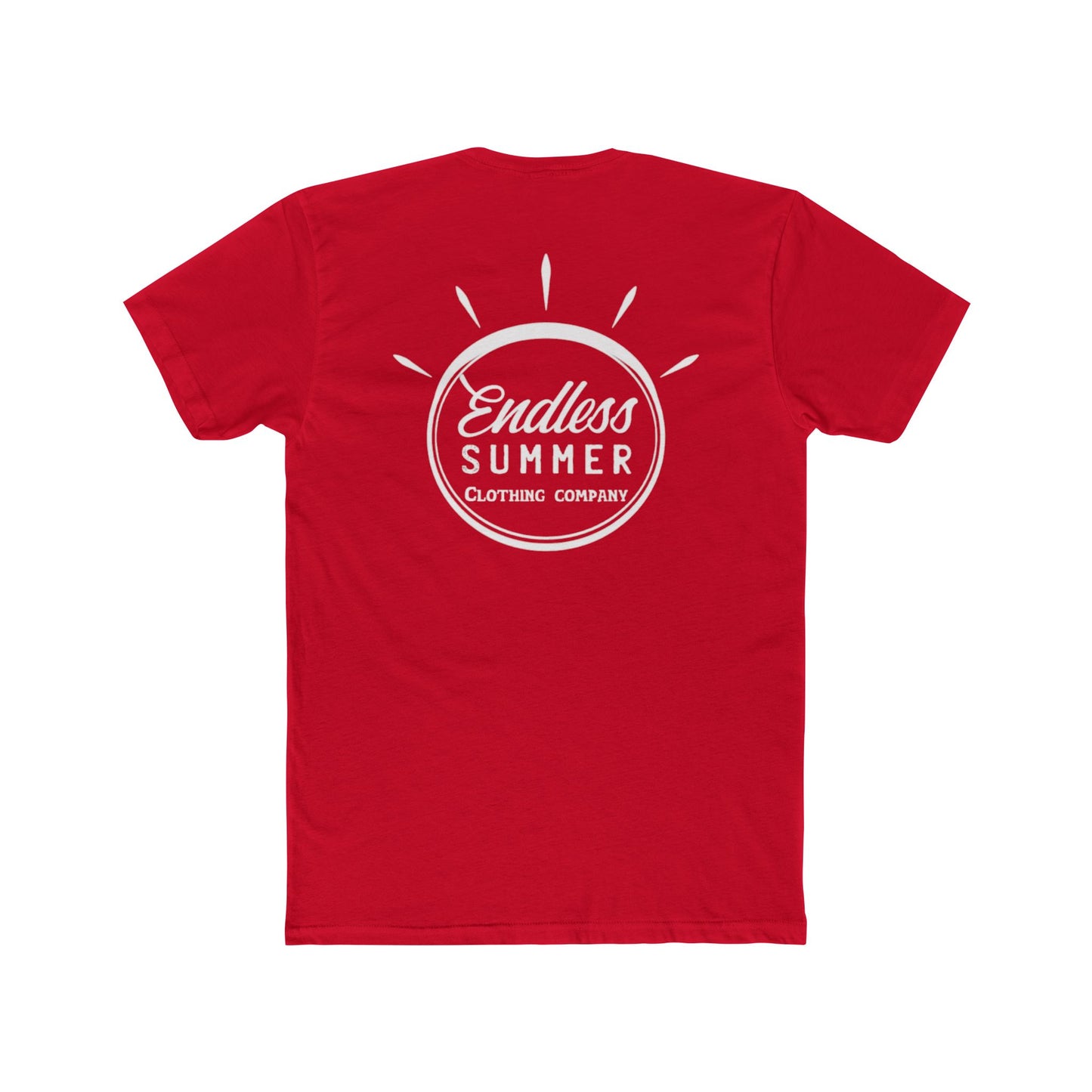 Endless Summer Unisex Cotton Crew Tee - Casual Summer Vibes T-Shirt