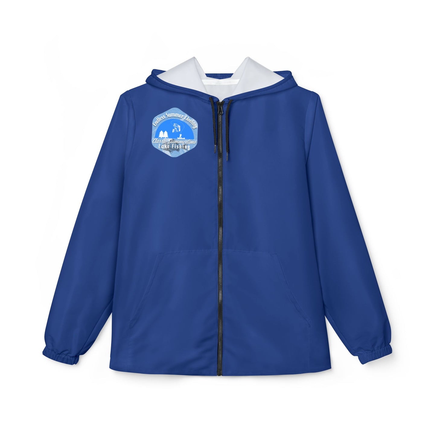 Lake Fishing Windbreaker Jacket | Outdoor Adventure Gear, Fishing Apparel, Gift for Anglers, Hiking Windbreaker, Camping Jacket