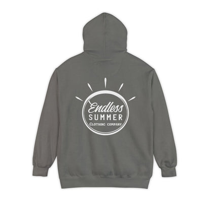 Endless Summer Unisex Hoodie - Comfortable Garment-Dyed Pullover for Relaxed Vibes