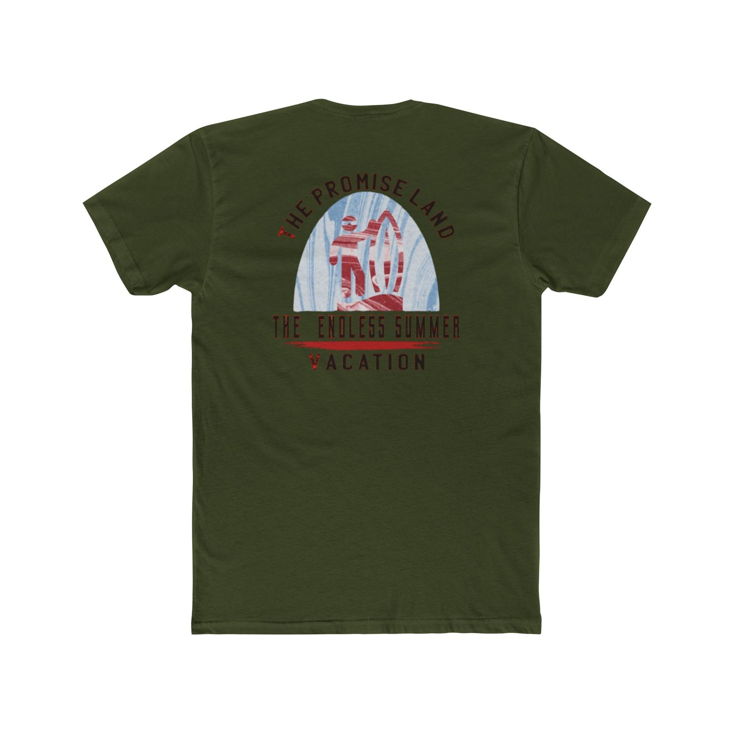 Endless Summer Vacation Unisex Cotton Crew Tee